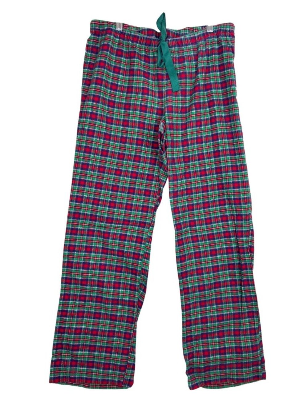 Vineyard Vines Pajama Pants Men's S/P Christmas Plaid Red Green Drawstring Cozy